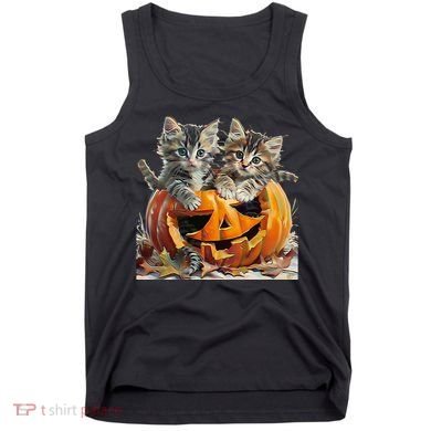 Retro Floral Spooky Season Tank Top