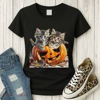 Retro Floral Spooky Season Women's T-Shirt thumb 3