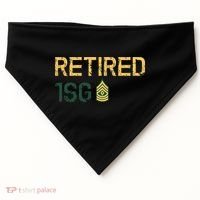 Retired First Sergeant (1SG) USA-Made Doggie Bandana thumb 0