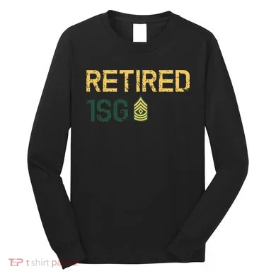 Retired First Sergeant (1SG) Long Sleeve Shirt