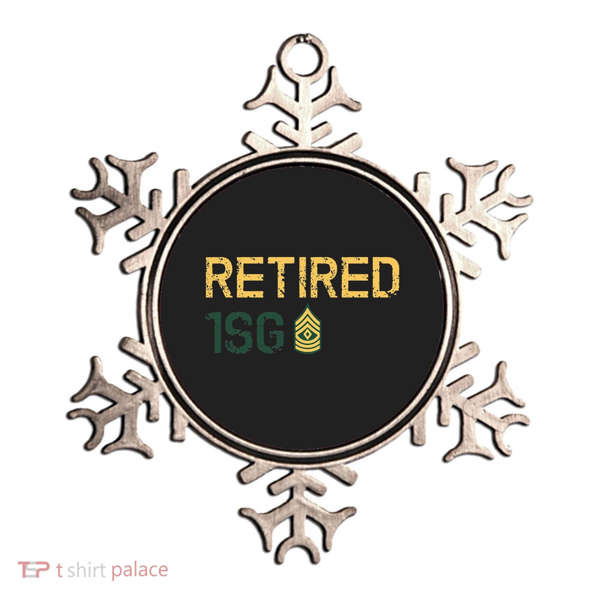 Retired First Sergeant (1SG) Ornament