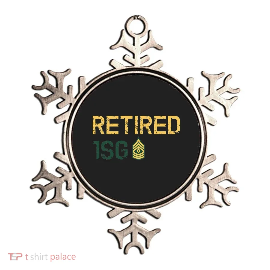 Retired First Sergeant (1SG) Ornament