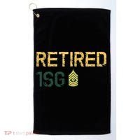 Retired First Sergeant (1SG) Golf Towel thumb 0