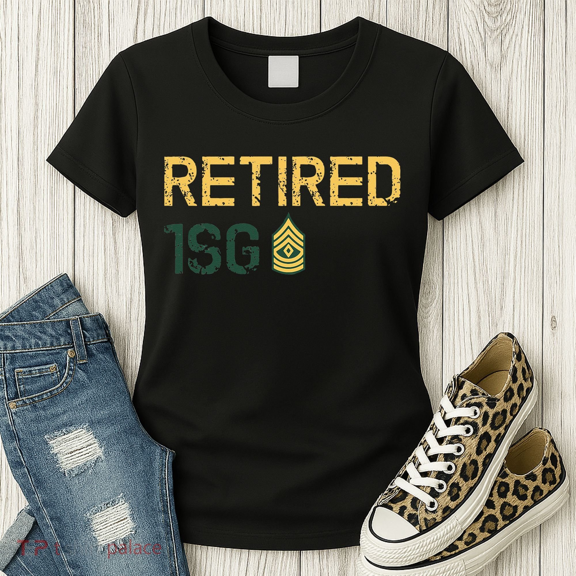 Retired First Sergeant (1SG) Women's T-Shirt