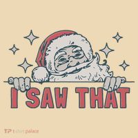Retro Funny Santa Claus Christmas I Saw That Holiday Xmas Tote Bag thumb 4