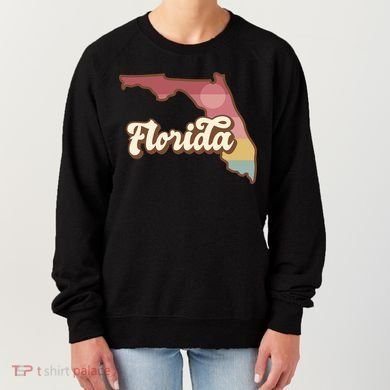Retro Florida Sunset Women's Sweatshirt
