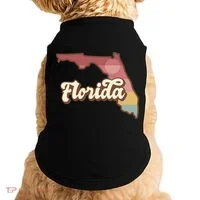 Retro Florida Sunset Doggie Tank thumb 0