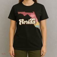 Retro Florida Sunset T-Shirt thumb 4