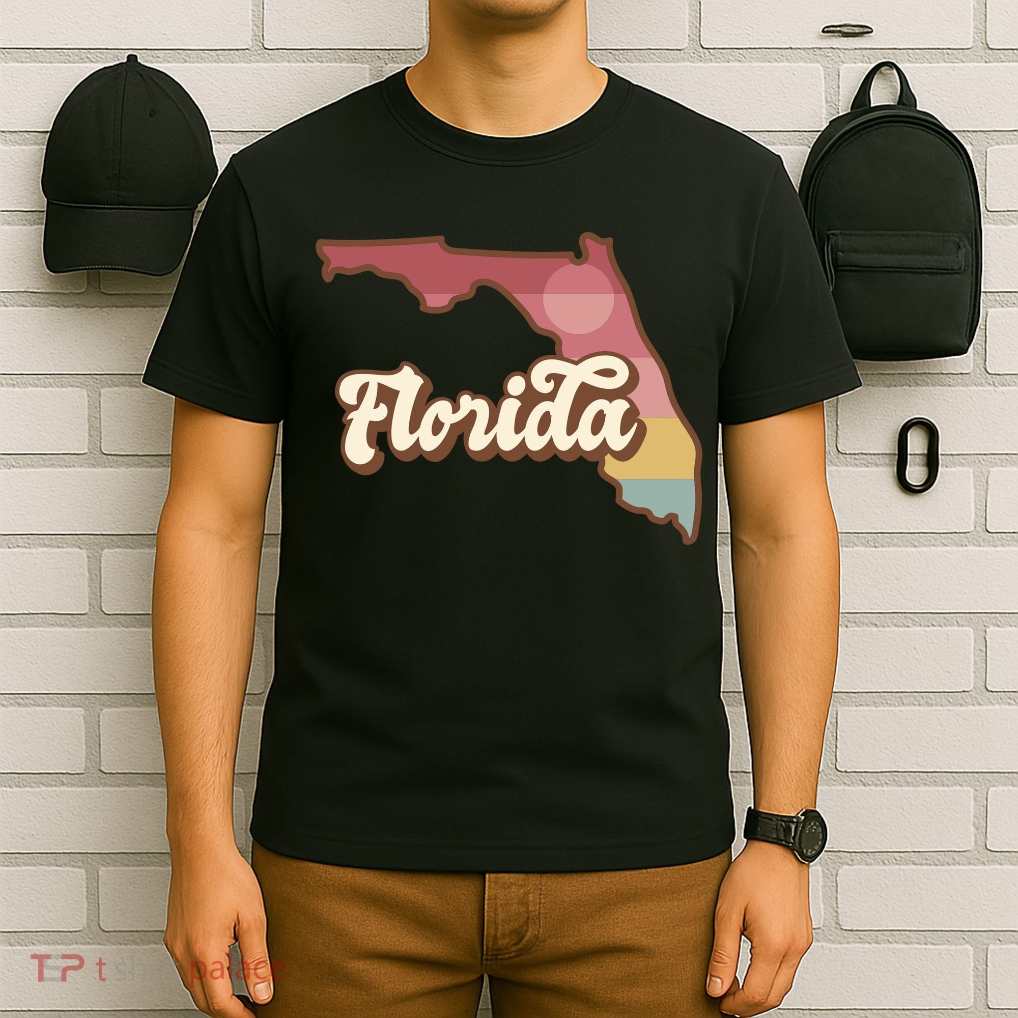 Retro Florida Sunset T-Shirt