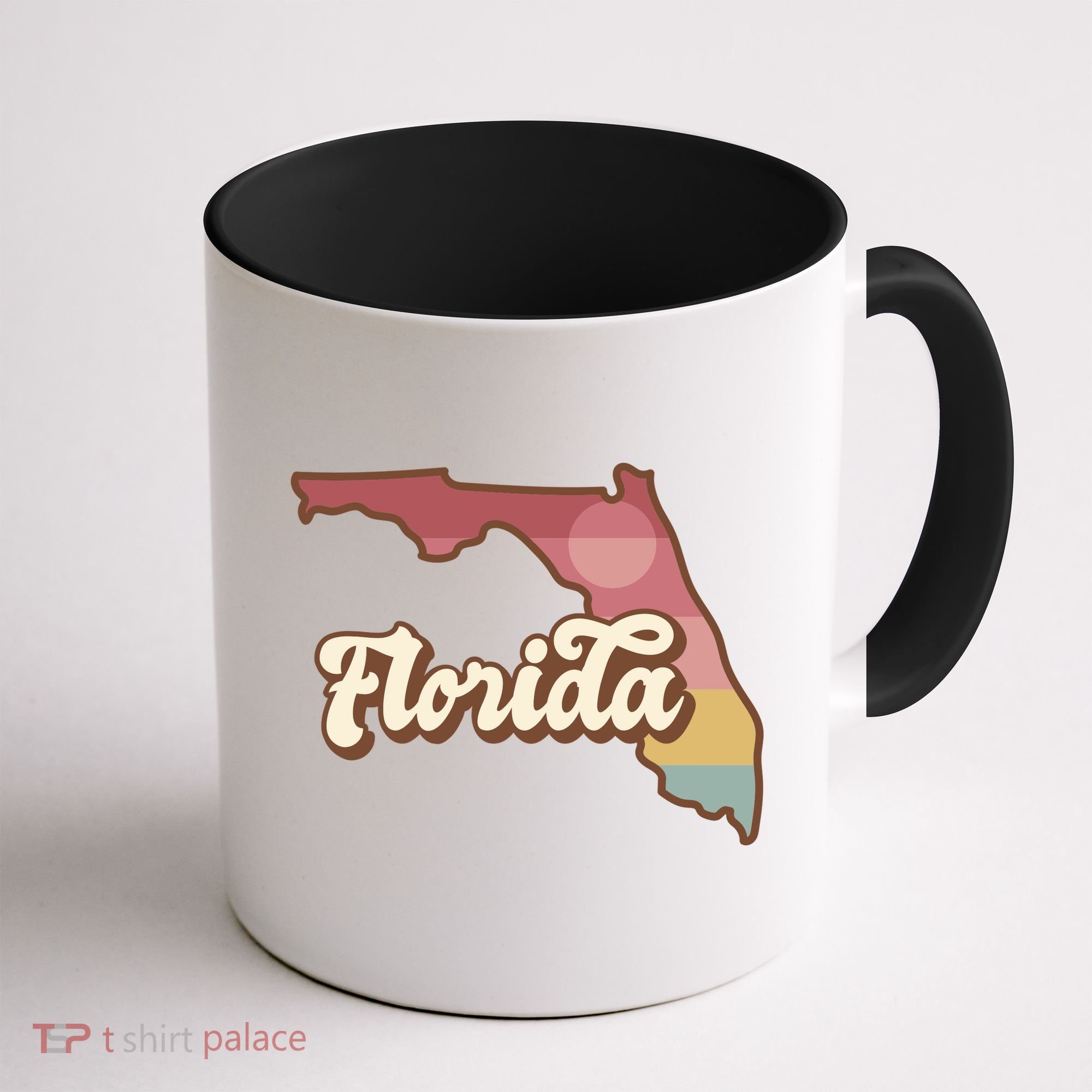 Retro Florida Sunset Coffee Mug