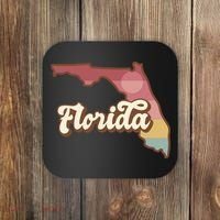 Retro Florida Sunset Coaster thumb 0