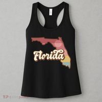 Retro Florida Sunset Women's Tank Top thumb 3