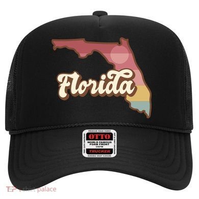 Retro Florida Sunset Hat