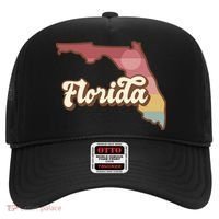 Retro Florida Sunset Hat thumb 0