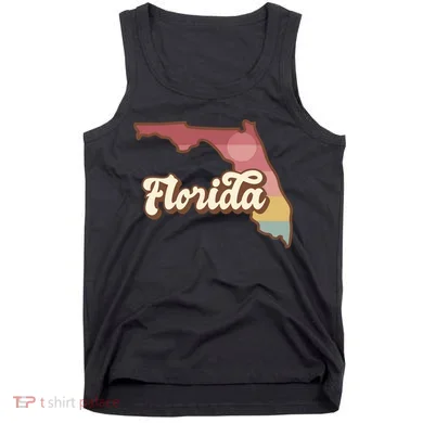 Retro Florida Sunset Tank Top