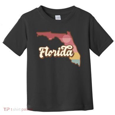 Retro Florida Sunset Toddler T-Shirt