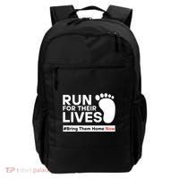 Run For Their Lives Bring Them Home Now Backpack thumb 0