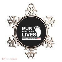Run For Their Lives Bring Them Home Now Ornament thumb 0