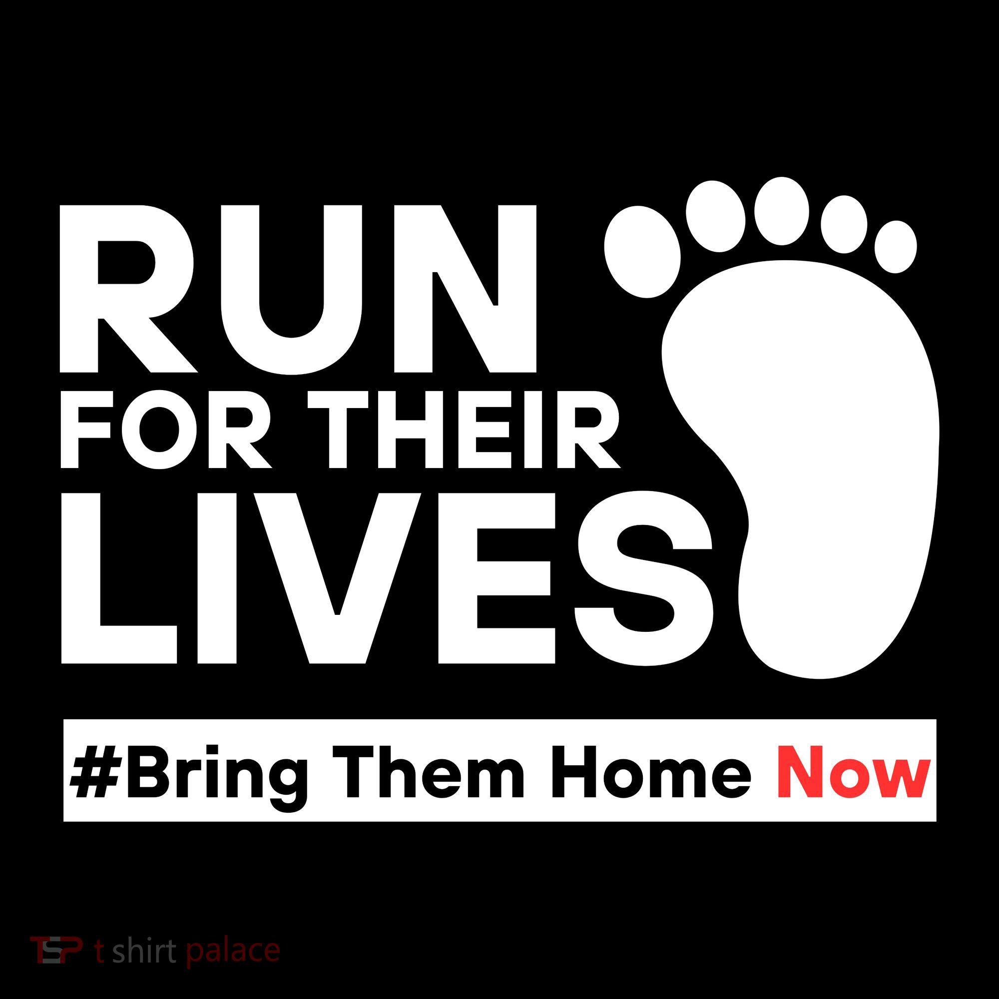 Run For Their Lives Bring Them Home Now Ornament