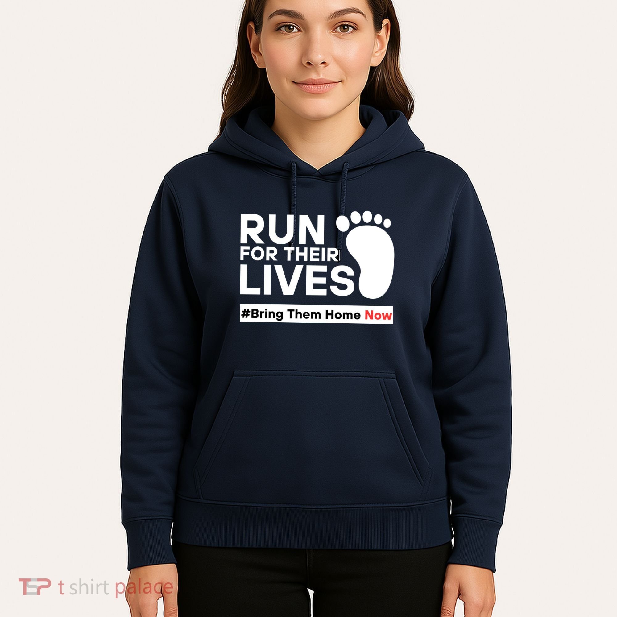 Run For Their Lives Bring Them Home Now Hoodie