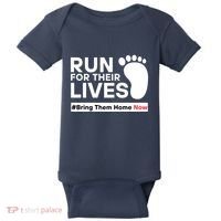 Run For Their Lives Bring Them Home Now Baby Bodysuit thumb 0
