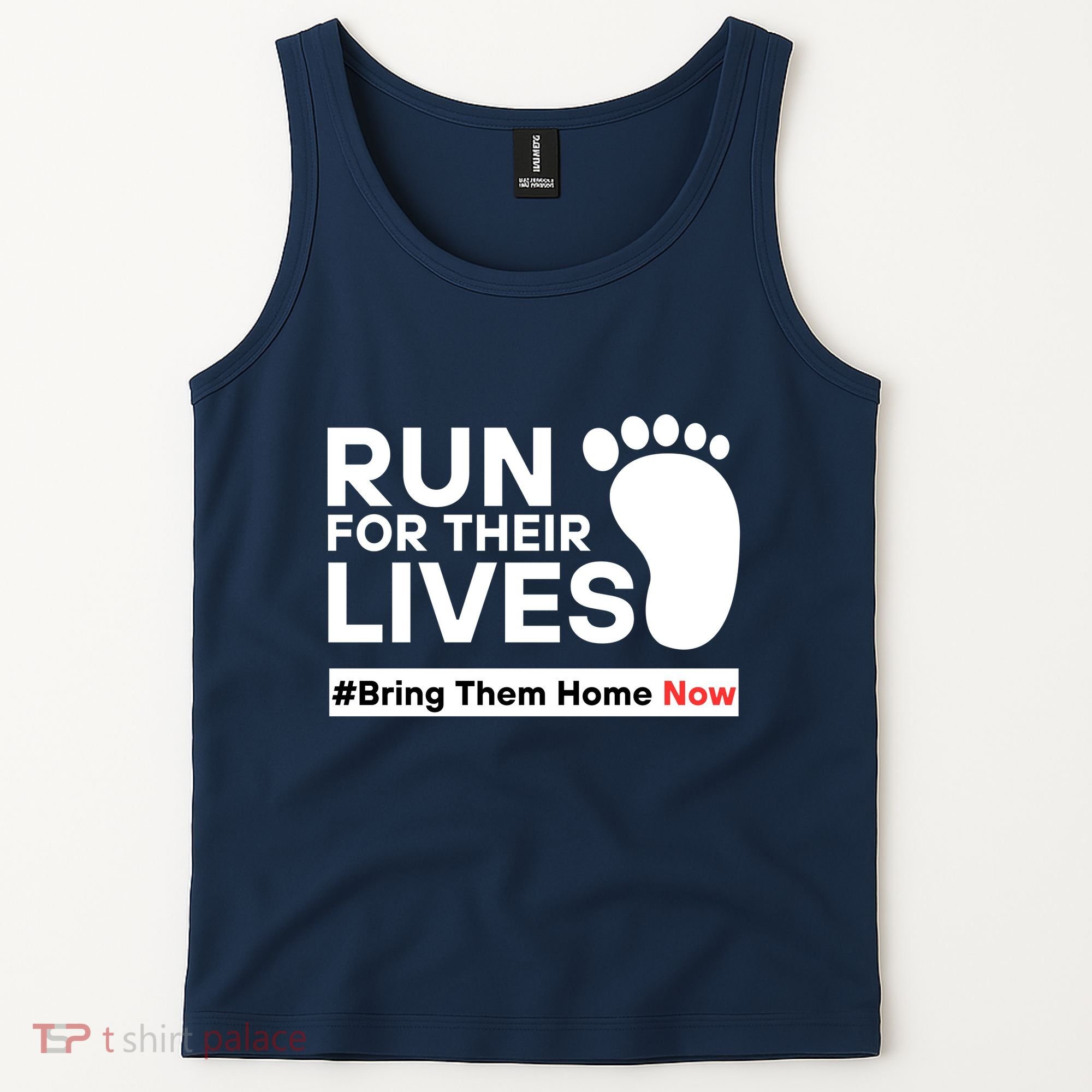 Run For Their Lives Bring Them Home Now Tank Top