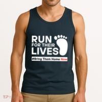 Run For Their Lives Bring Them Home Now Tank Top thumb 3