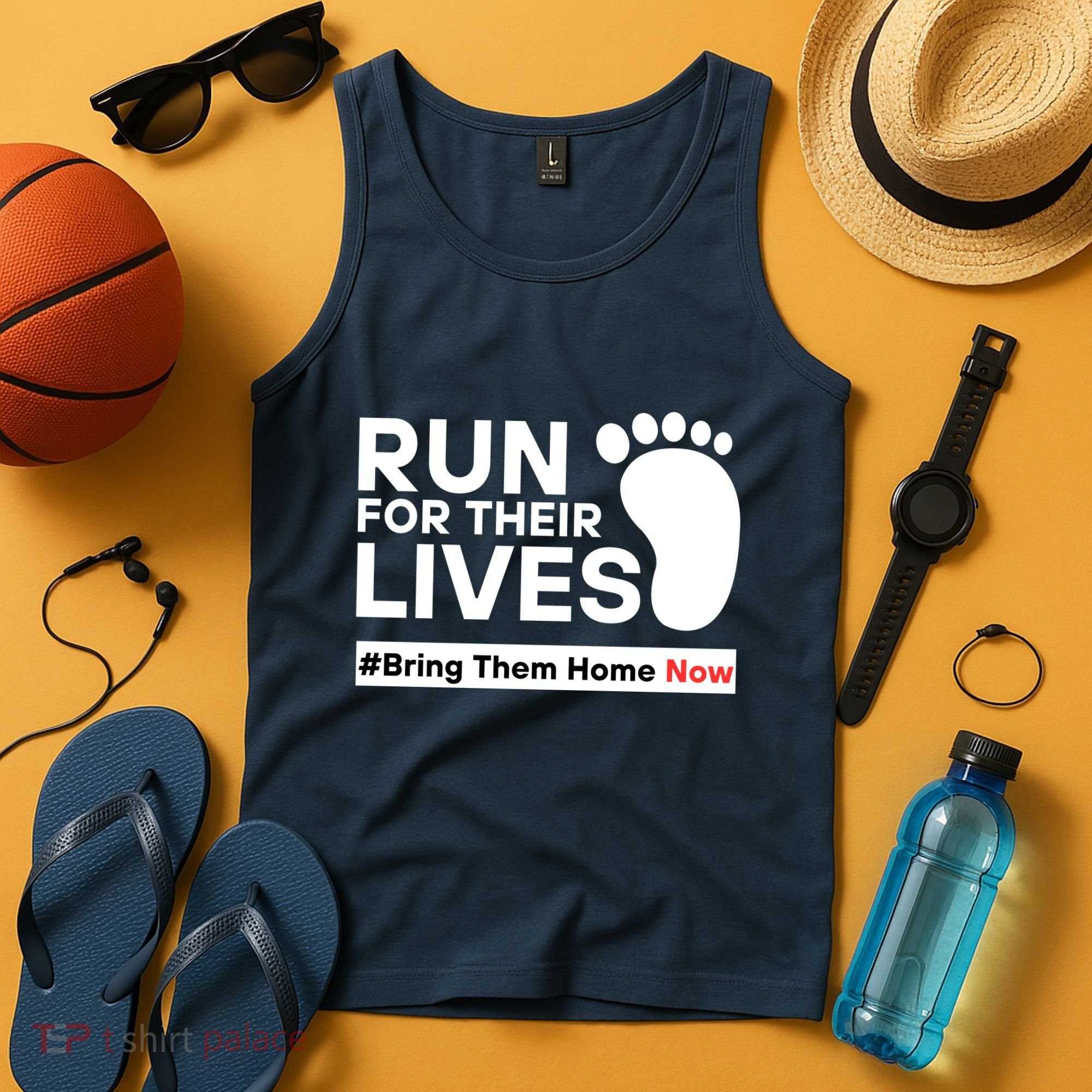 Run For Their Lives Bring Them Home Now Tank Top
