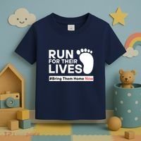 Run For Their Lives Bring Them Home Now Toddler T-Shirt thumb 3