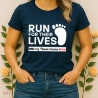 Run For Their Lives Bring Them Home Now Women's T-Shirt thumb 2
