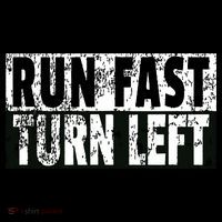 Run Fast Turn Left Funny Track Racing Joke Kids Long Sleeve Shirt thumb 2