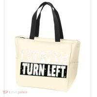 Run Fast Turn Left Funny Track Racing Joke Tote Bag thumb 3