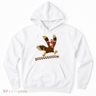 Run Funny Thanksgiving Turkey Hoodie