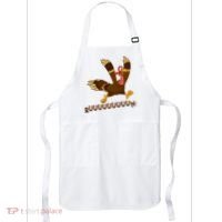 Run Funny Thanksgiving Turkey Apron thumb 0
