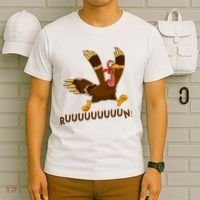 Run Funny Thanksgiving Turkey T-Shirt thumb 6
