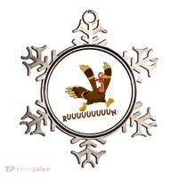 Run Funny Thanksgiving Turkey Ornament thumb 0
