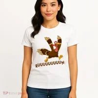 Run Funny Thanksgiving Turkey Women's T-Shirt thumb 4