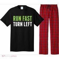 Run Fast Turn Left Track And Field Pajama Set thumb 0