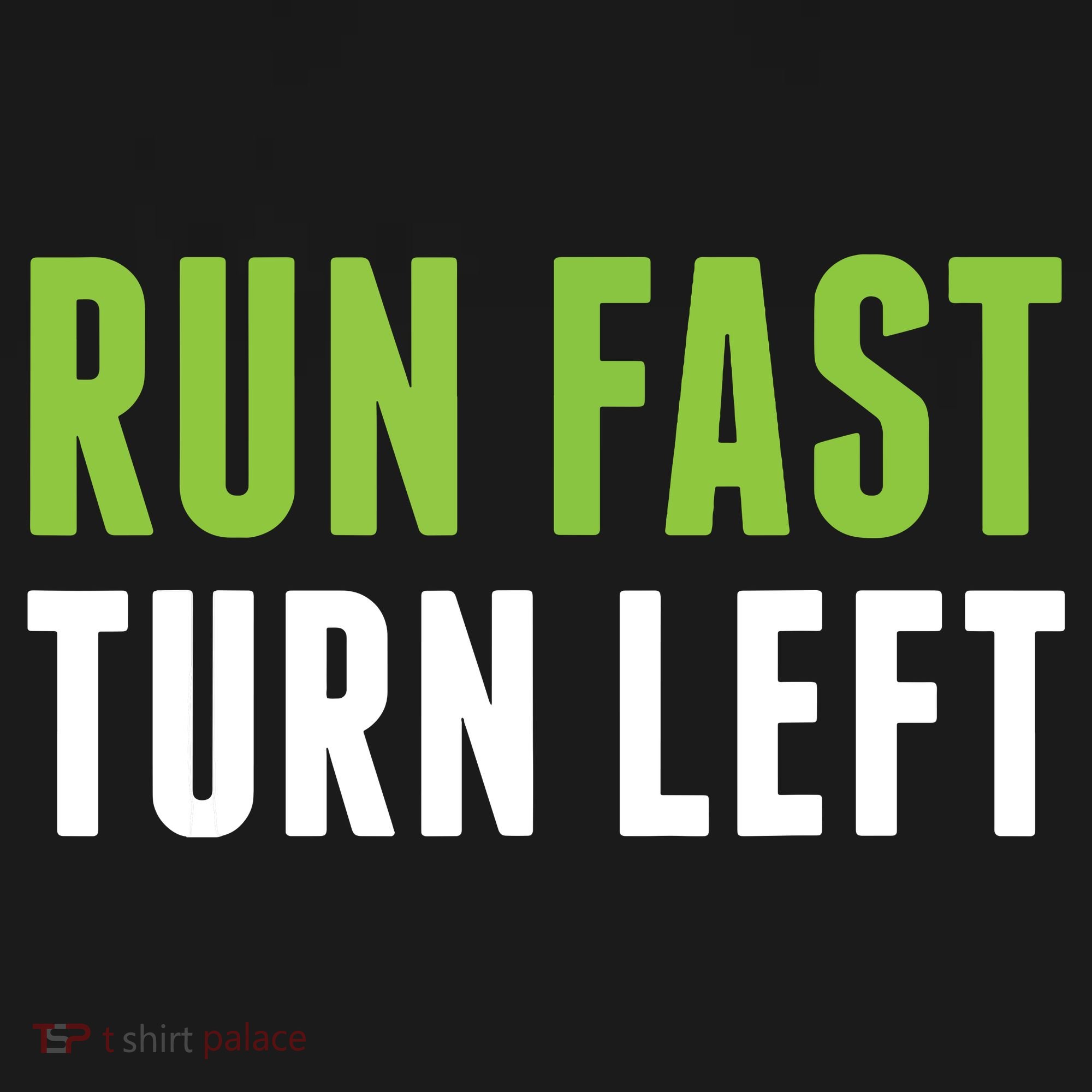 Run Fast Turn Left Track And Field Pajama Set