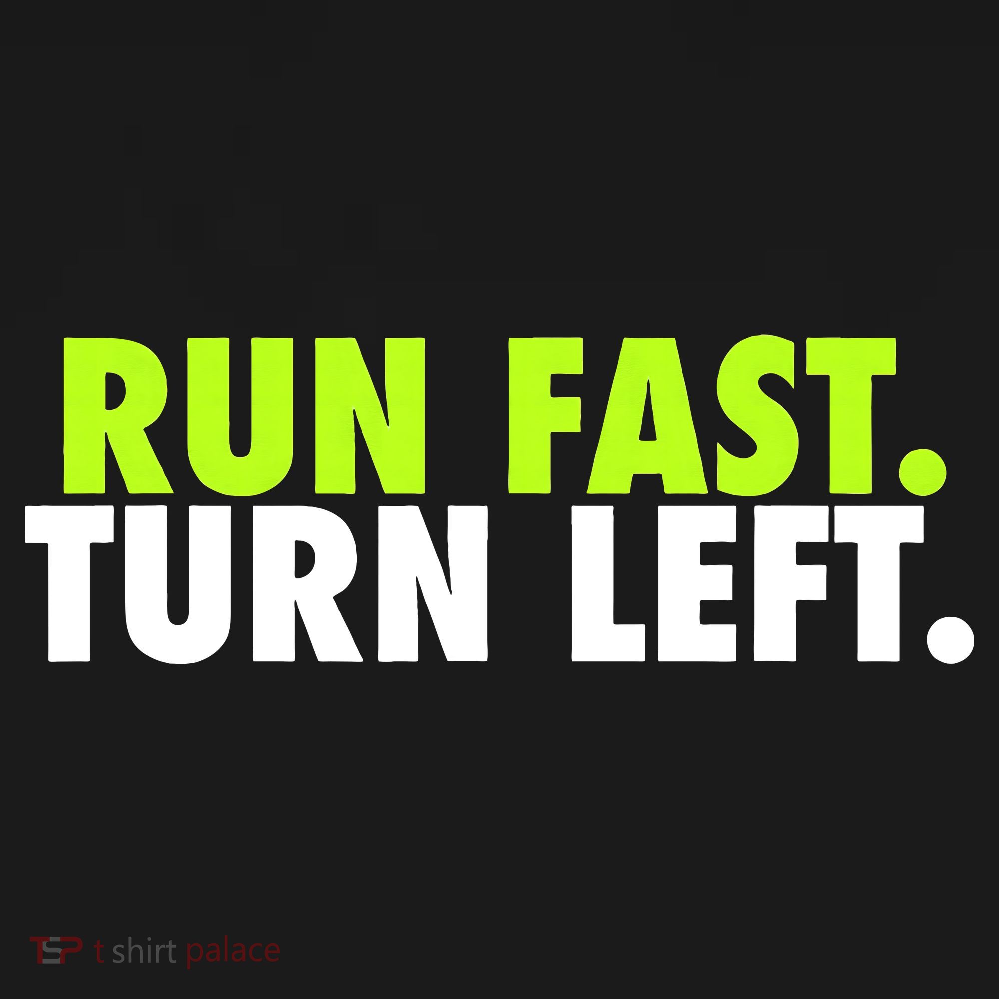 Run Fast Turn Left Funny Track Runner Motivational Fitness Women's Hoodie