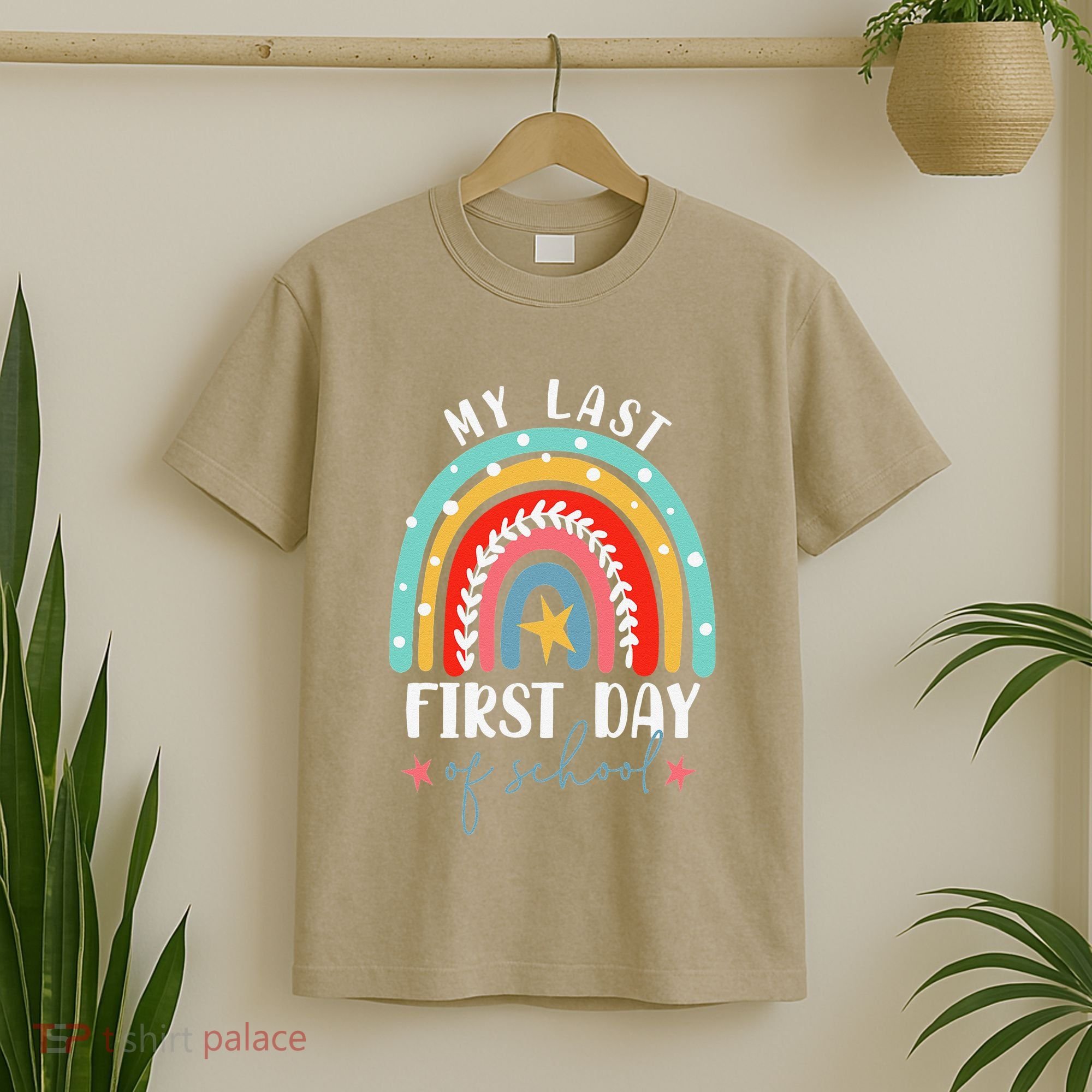Retired Funny Teacher Retirement My Last First Day Of School T-Shirt