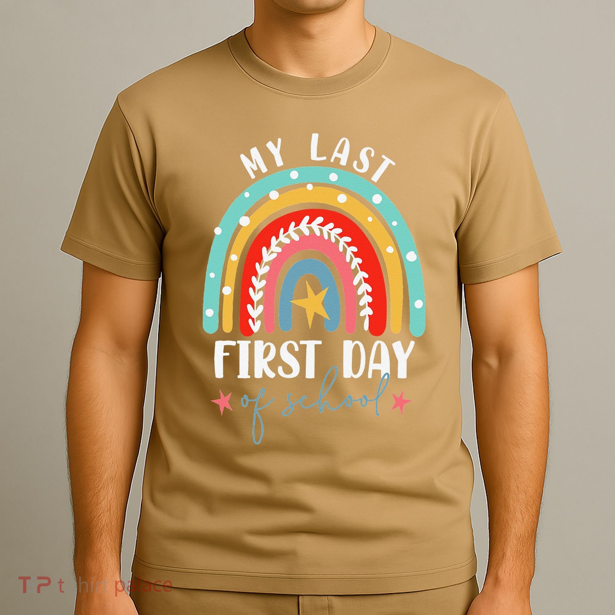Retired Funny Teacher Retirement My Last First Day Of School T-Shirt