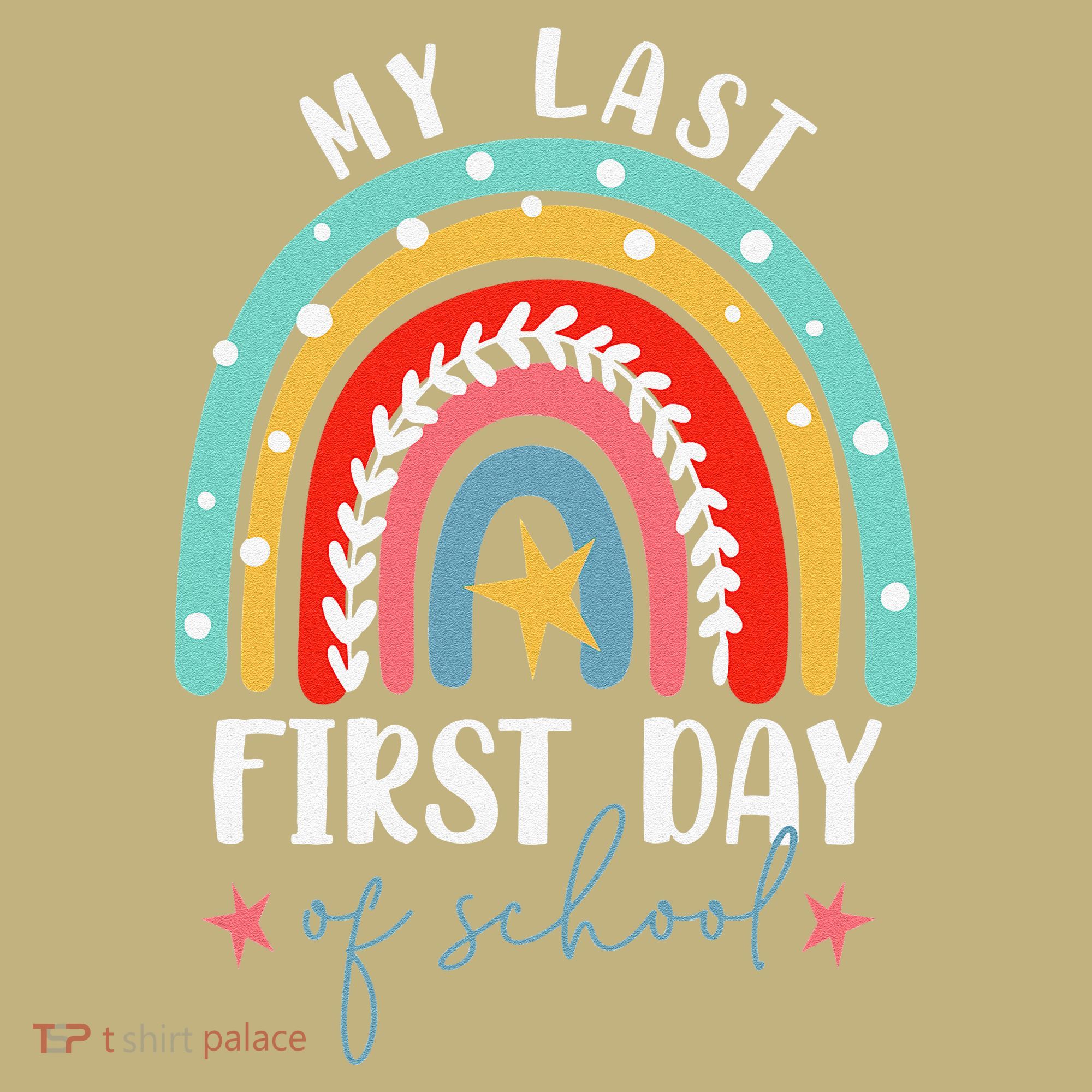 Retired Funny Teacher Retirement My Last First Day Of School Mousepad