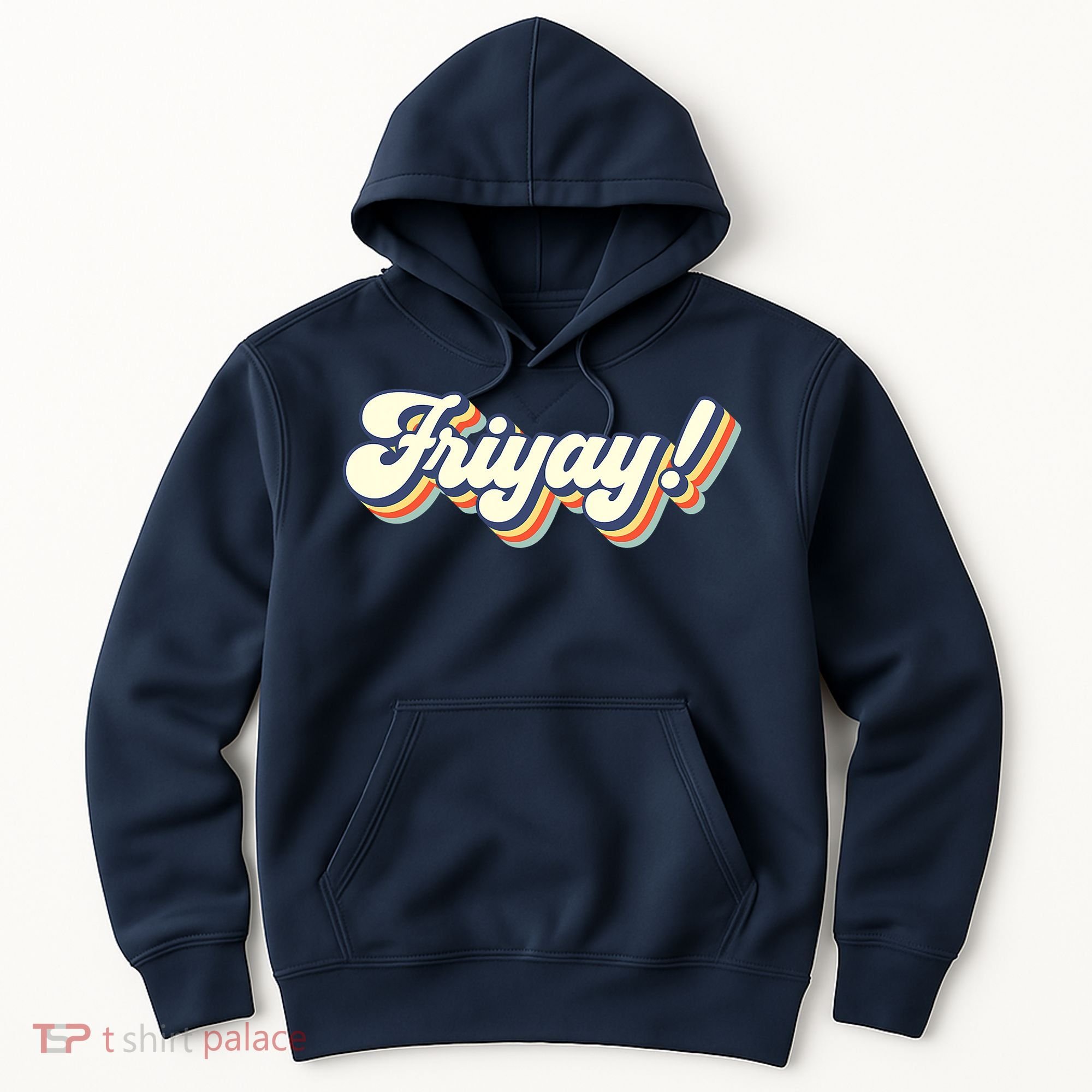Retro Friyay Teacher Friday Funny Weekend Frinally Mom Life Hoodie