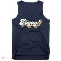 Retro Friyay Teacher Friday Funny Weekend Frinally Mom Life Tank Top thumb 0