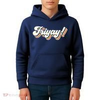 Retro Friyay Teacher Friday Funny Weekend Frinally Mom Life Kids Hoodie thumb 4