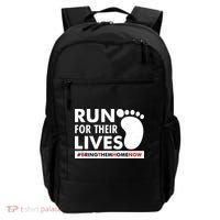 Run For Their Lives #Bring Them Home Now Backpack thumb 0