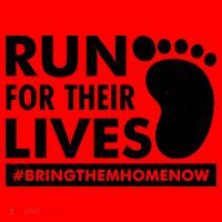 Run For Their Lives #Bring Them Home Now Santa Hat thumb 1