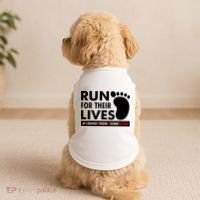 Run For Their Lives #Bring Them Home Now Doggie Tank thumb 2