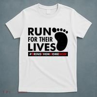 Run For Their Lives #Bring Them Home Now T-Shirt thumb 5